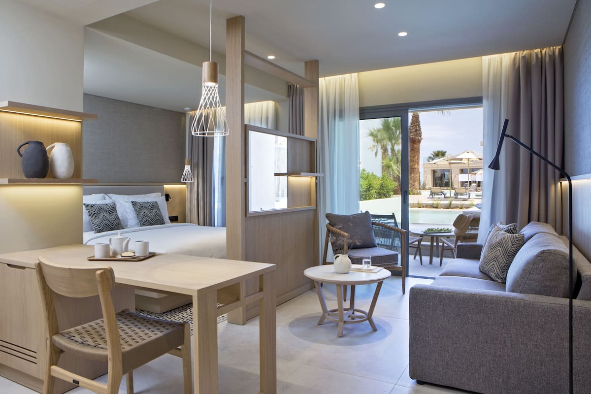 Suite 1 Bedroom Sea View Private Pool | 1 bedroom, premium bedding, down comforters, memory foam beds