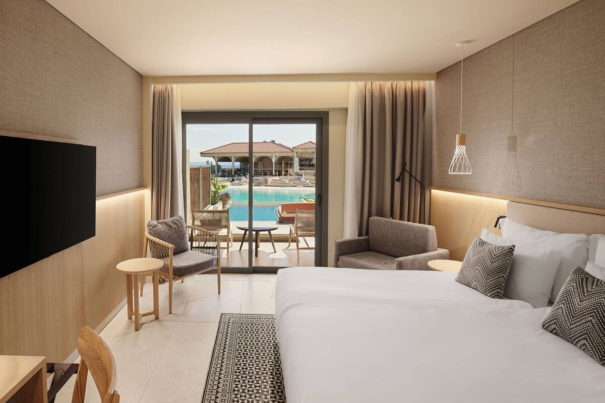 Premium bedding, down duvets, memory-foam beds, in-room safe