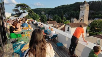 Terrasse sur le toit
