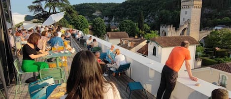 Rooftop terrace