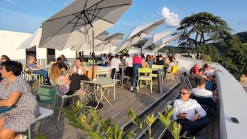 Terrasse sur le toit