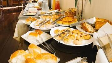 Kontinental frokost er inkludert hver dag