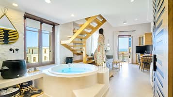 浪漫公寓 | 1 間臥室、埃及棉床單、高級寢具、舒適加層