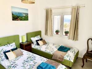 4 makuuhuonetta, tallelokero huoneessa, silitysrauta/-lauta, Wi-Fi