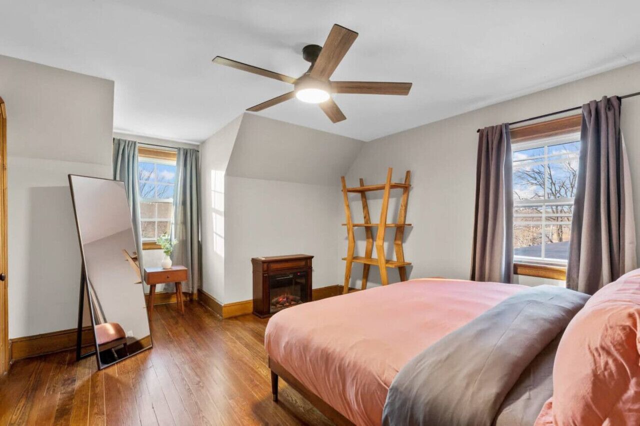 5 dormitorios, escritorio, tabla de planchar con plancha y wifi gratis