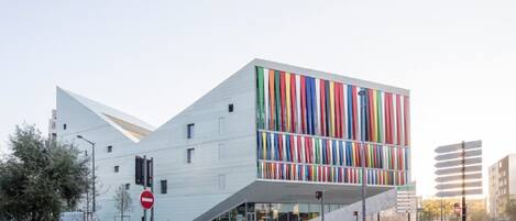 Fassade der Unterkunft