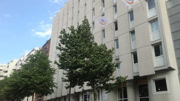 Voorkant van accommodatie