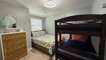 2 chambres, lit parapluie, Wi-Fi gratuit