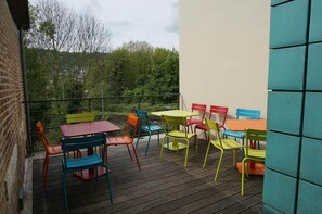 Terrace/patio - Auberge de Jeunesse HI Rouen (Rouen)