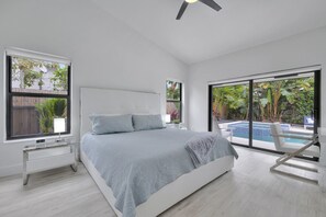 3 bedrooms, desk, iron/ironing board, free WiFi