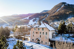 Vue sur la cour