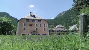 Façade de l’hébergement