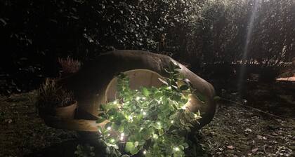 Typical stone cottage with large garden and private parking space