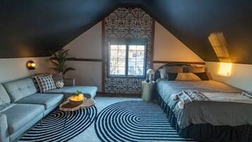 1 chambre, fer et planche Ă repasser, Wi-Fi gratuit, draps fournis