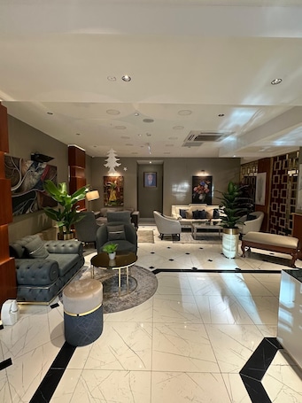 40-inch LCD TV with digital channels, Netflix, Hulu. Grand Hamit By Karadayi Airport Hotel