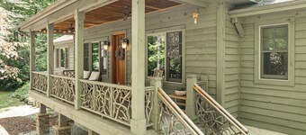 Pristine 4-Bd HVL/Flat Rock Retreat w/ Stream on 2 Acres