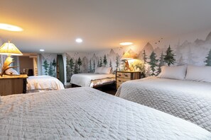 5 habitaciones, tabla de planchar con plancha y wifi gratis 