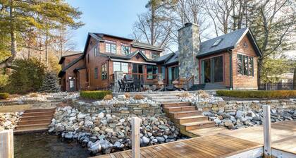 SPECTACULAR WATERFRONT HOUSE ON LAKE GEORGE
