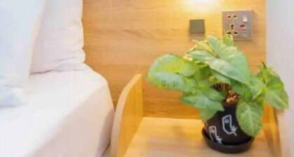 Studio apartment with a large rooftop terrace
