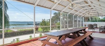 Lakefront Home on Lake Placid- Private Beach & Dock