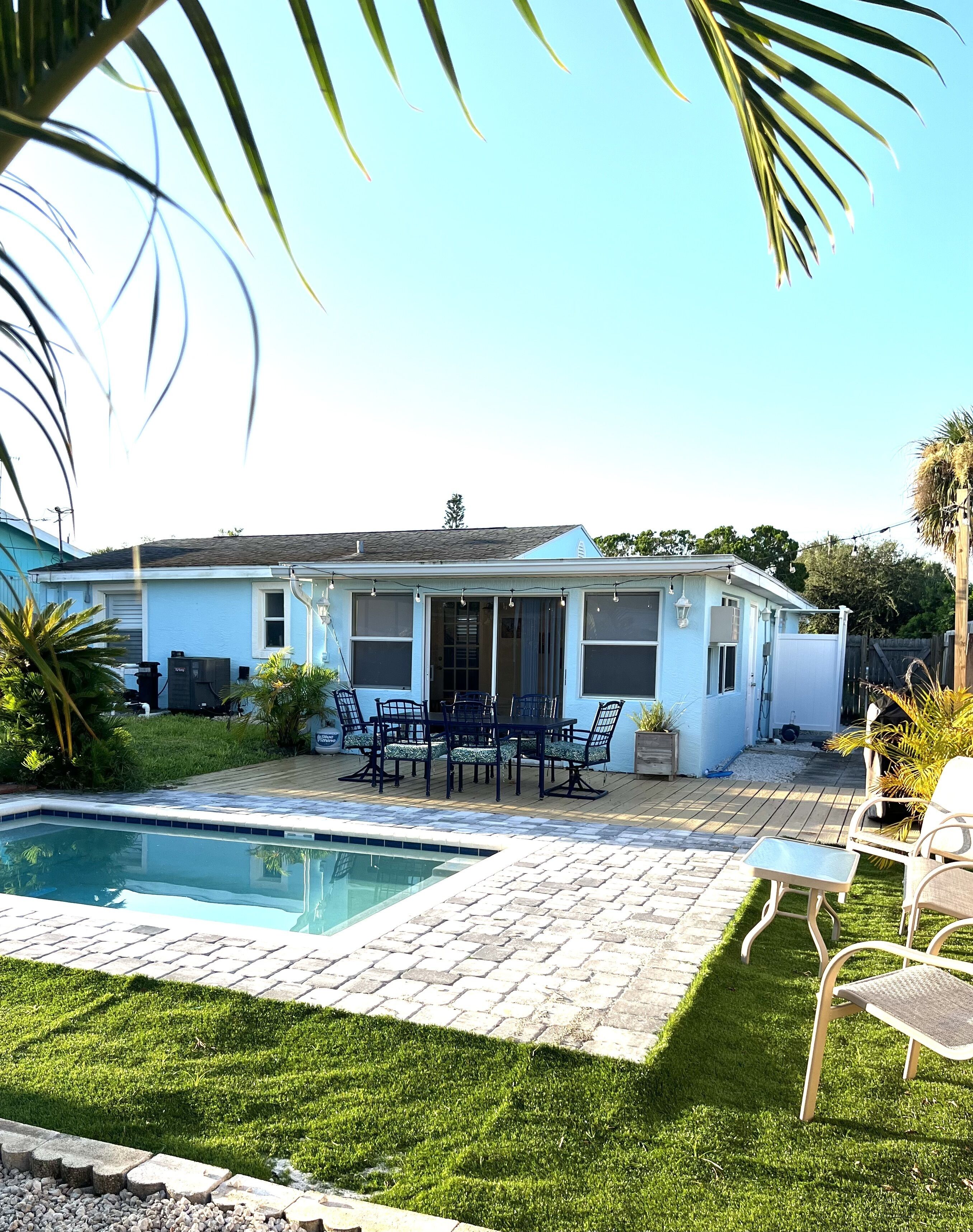 屋外プール、温水プール