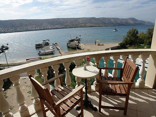 Pansion Gea - Superior Double Room with Balcony and Sea View