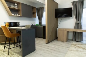 Studiosvit | Skrivbord, ljudisolering, gratis wi-fi och sängkläder