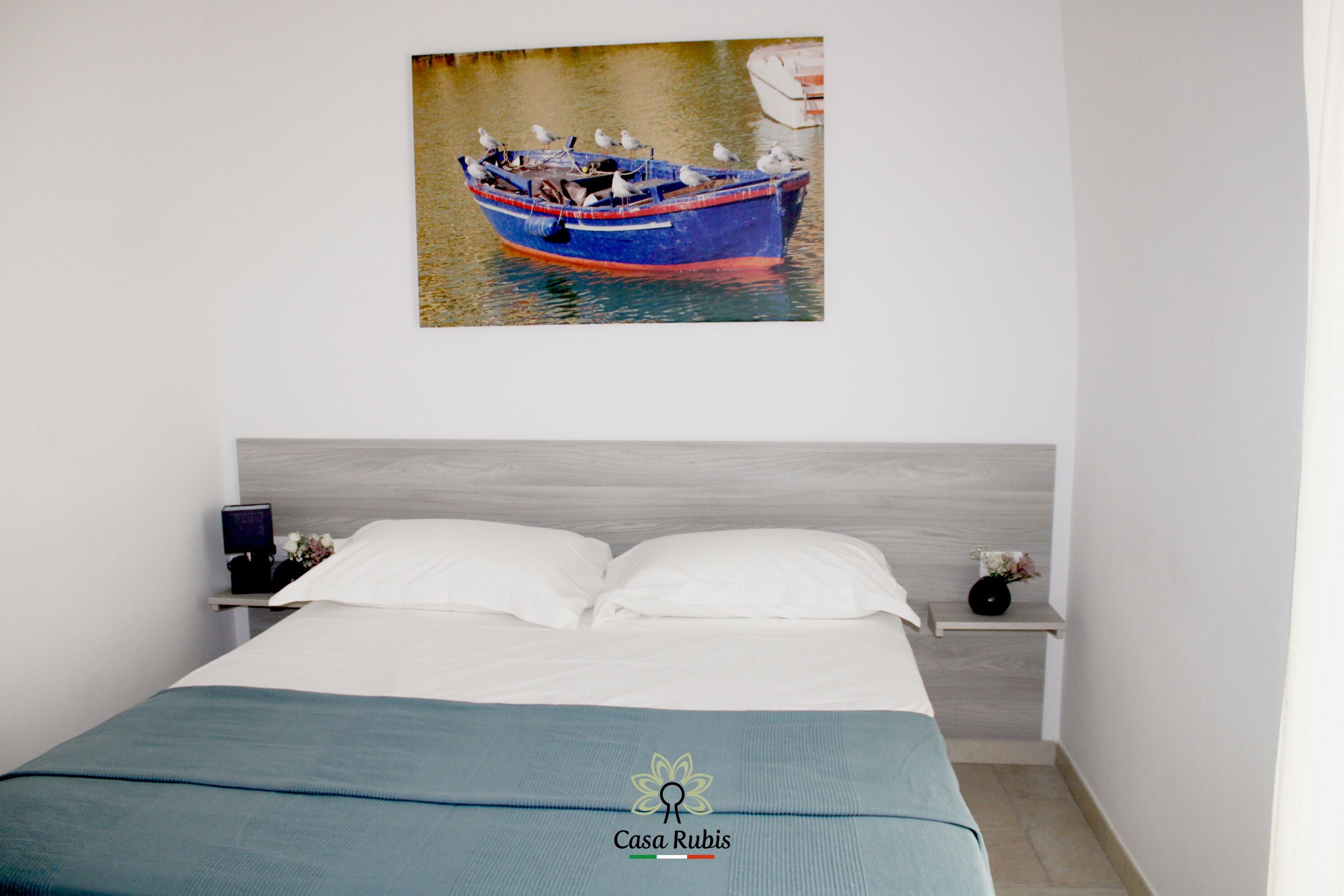 2 Schlafzimmer, italienische Bettbezüge von Frette