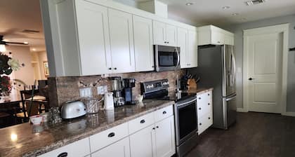 Resort style luxury ranch home with many extra amenities.