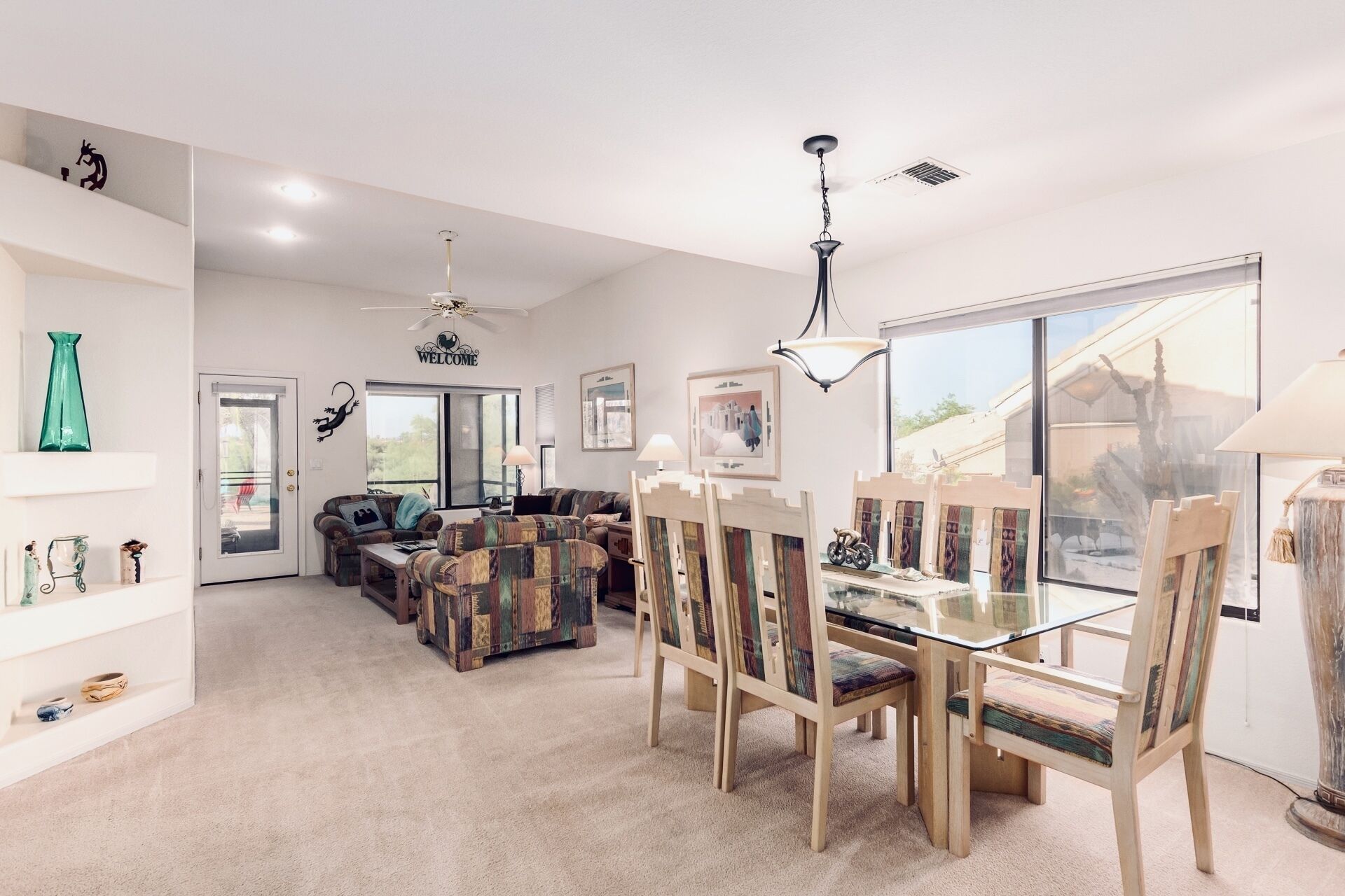 Southwest Beauty | Open Floor Plan| Walk-in Shower| Views | Screened Sunroom  