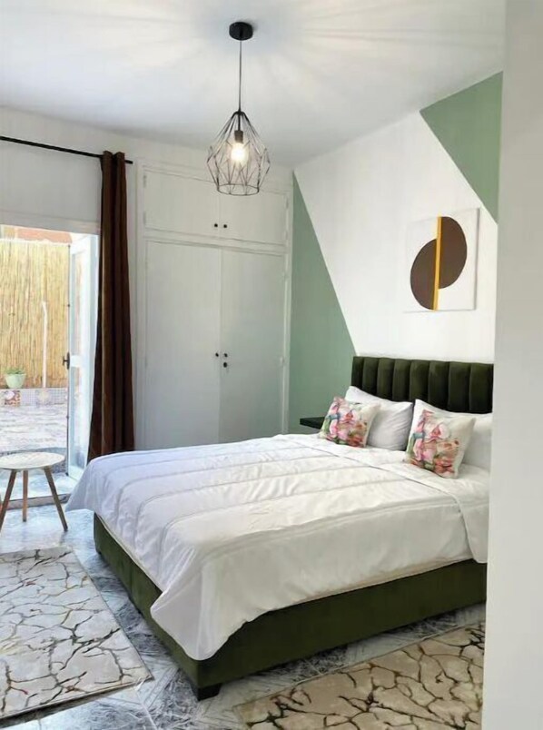2 habitaciones, caja de seguridad en la habitación, wifi y ropa de cama 