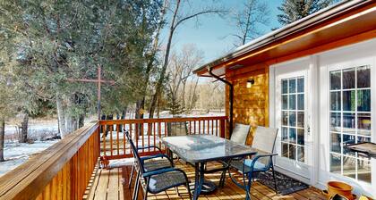 Mountain-view home near fishing & skiing with hot tub & game room - dogs OK