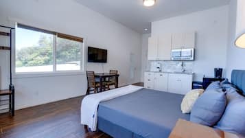 1 camera, una scrivania, ferro/asse da stiro, culla da viaggio