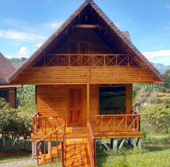 Standard Cabin | View from room - Cabañas La Laguna Lodge (Corralillo)