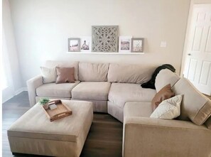 Living area - Centrally located cozy 2BR townhome (Augusta)