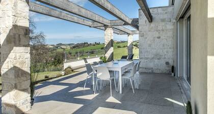 Sunset Villa - San Germano, wonderful villa with panoramic garden