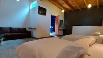 Wifi gratis y ropa de cama