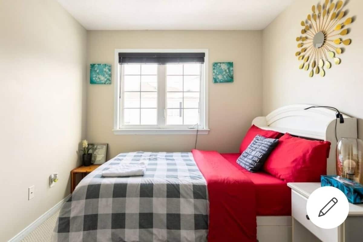 Awesome Room | Premium bedding, down comforters, desk, iron/ironing board