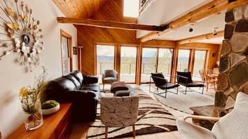 TV connectée, cheminée