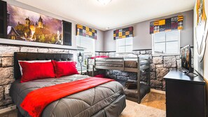 5 habitaciones y caja de seguridad en la habitación