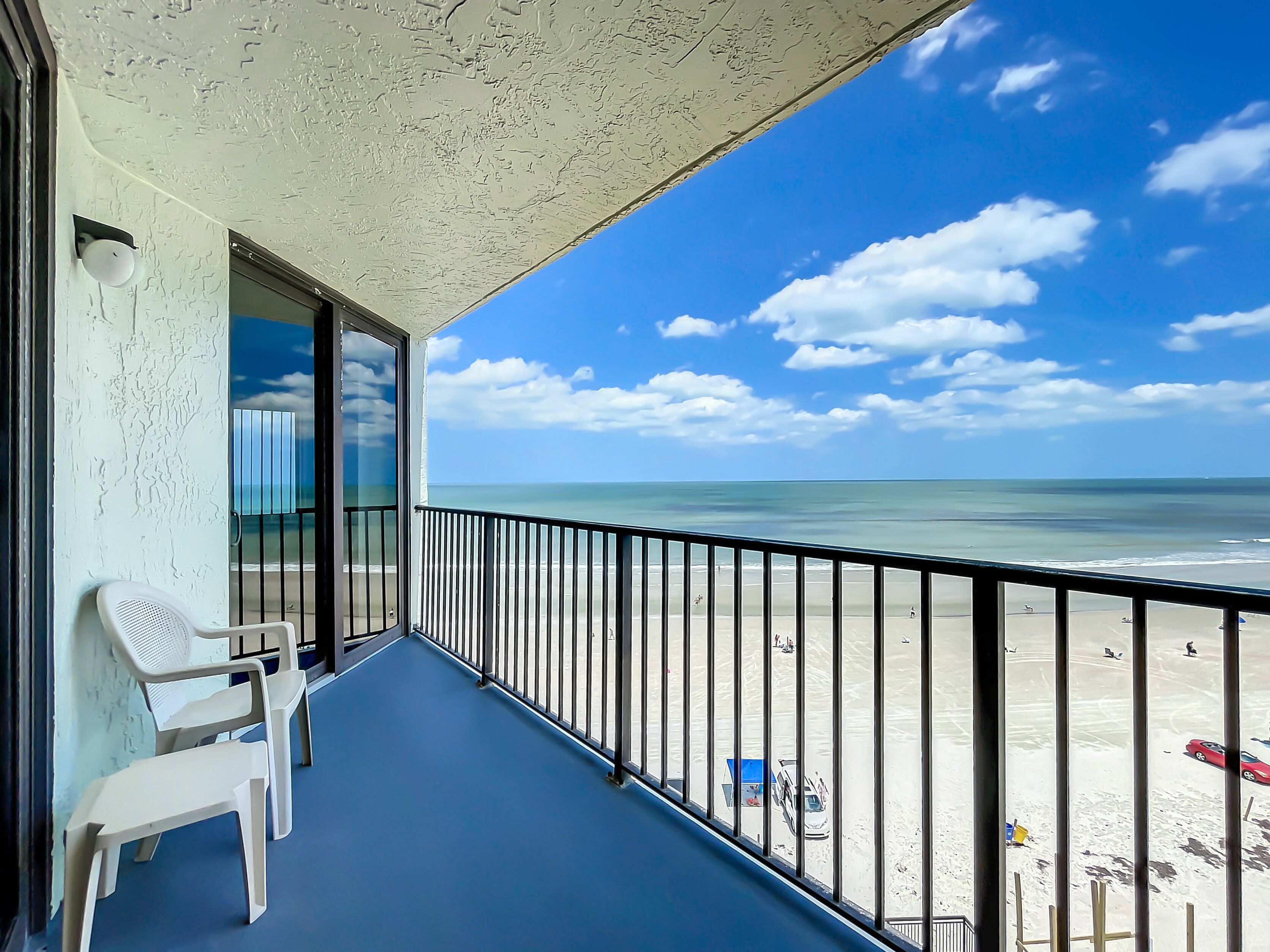 Ocean View with a beachfront pool at Ocean Trillium Condo ~ #704