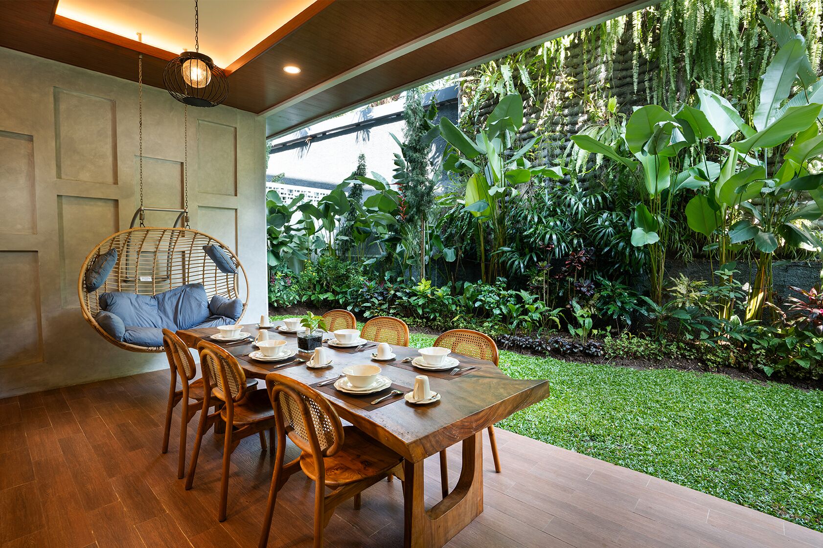 Khu vực ăn uống tại phòng