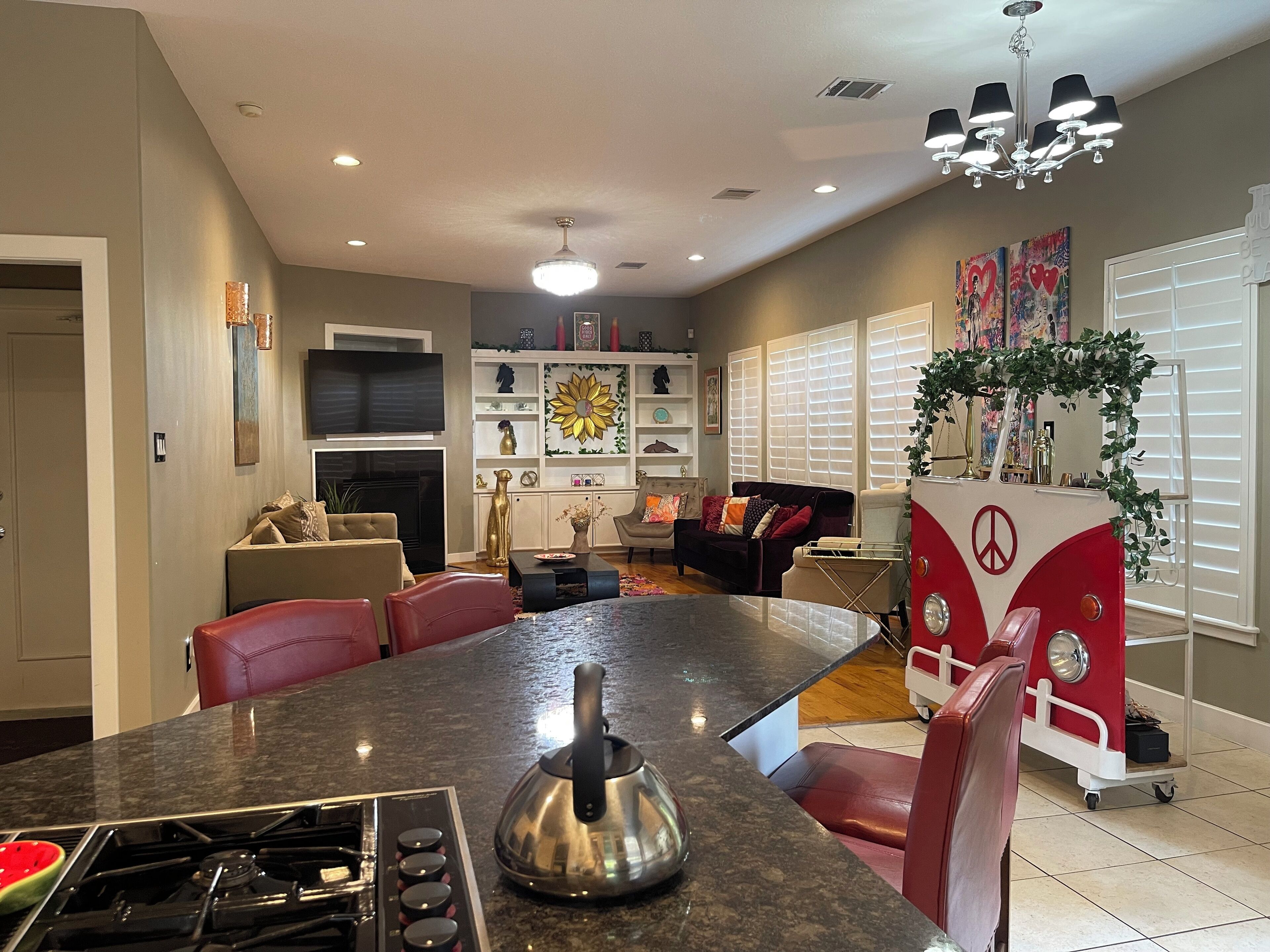 奢華別墅 | 起居區 | 印表機