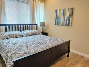 2 bedrooms, iron/ironing board, free WiFi, bed sheets