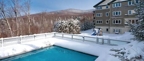 Indoor pool, outdoor pool
