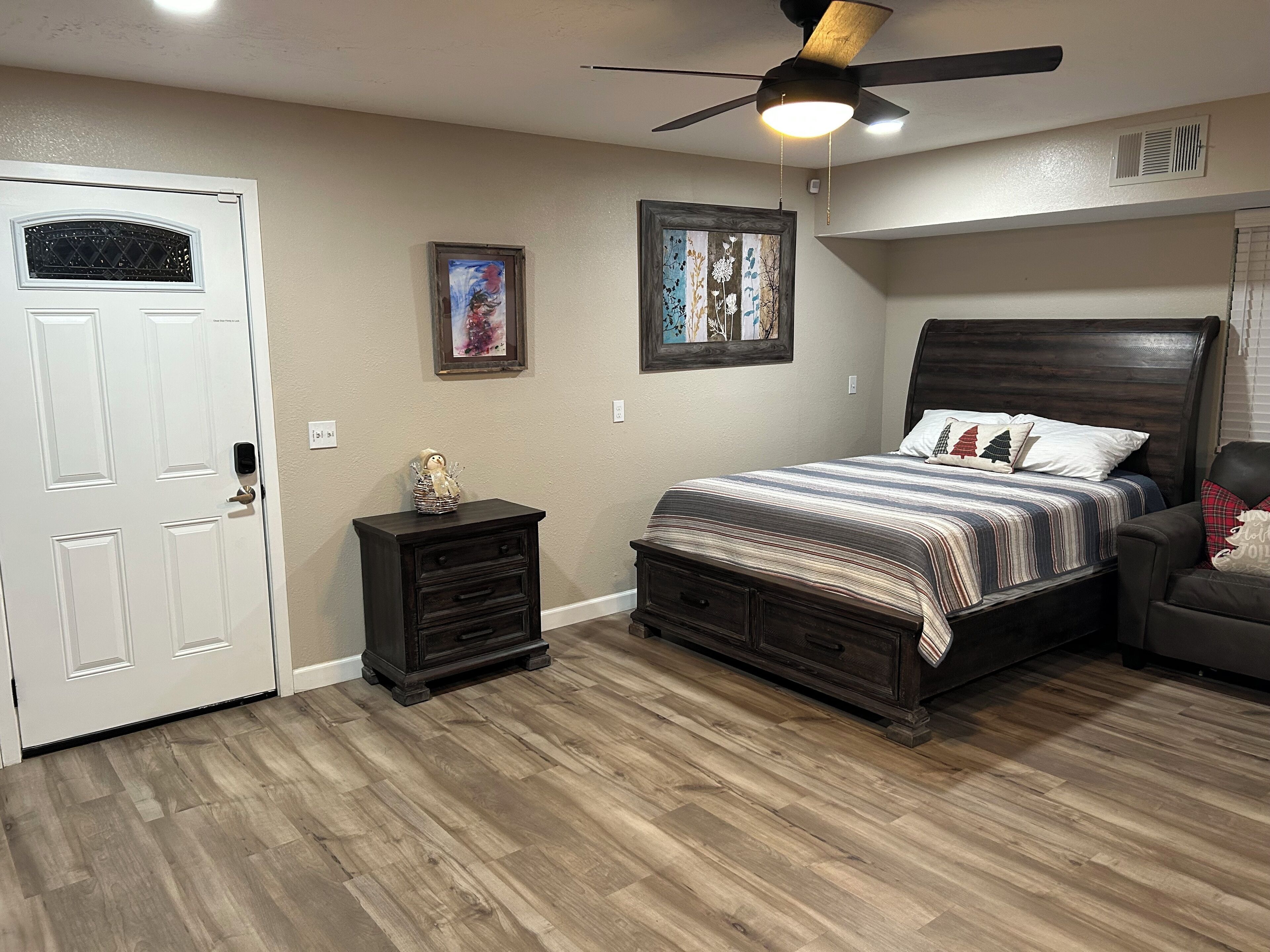 2 habitaciones, wifi gratis y ropa de cama 