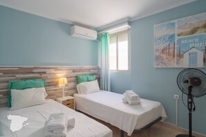 2 camere, ferro/asse da stiro, Wi-Fi gratuito, lenzuola