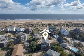 Beach nearby - 7564- Stargazer,  4 bedrooms and ocean views, just steps from the beach. (Avon)