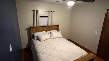 Free WiFi, bed sheets