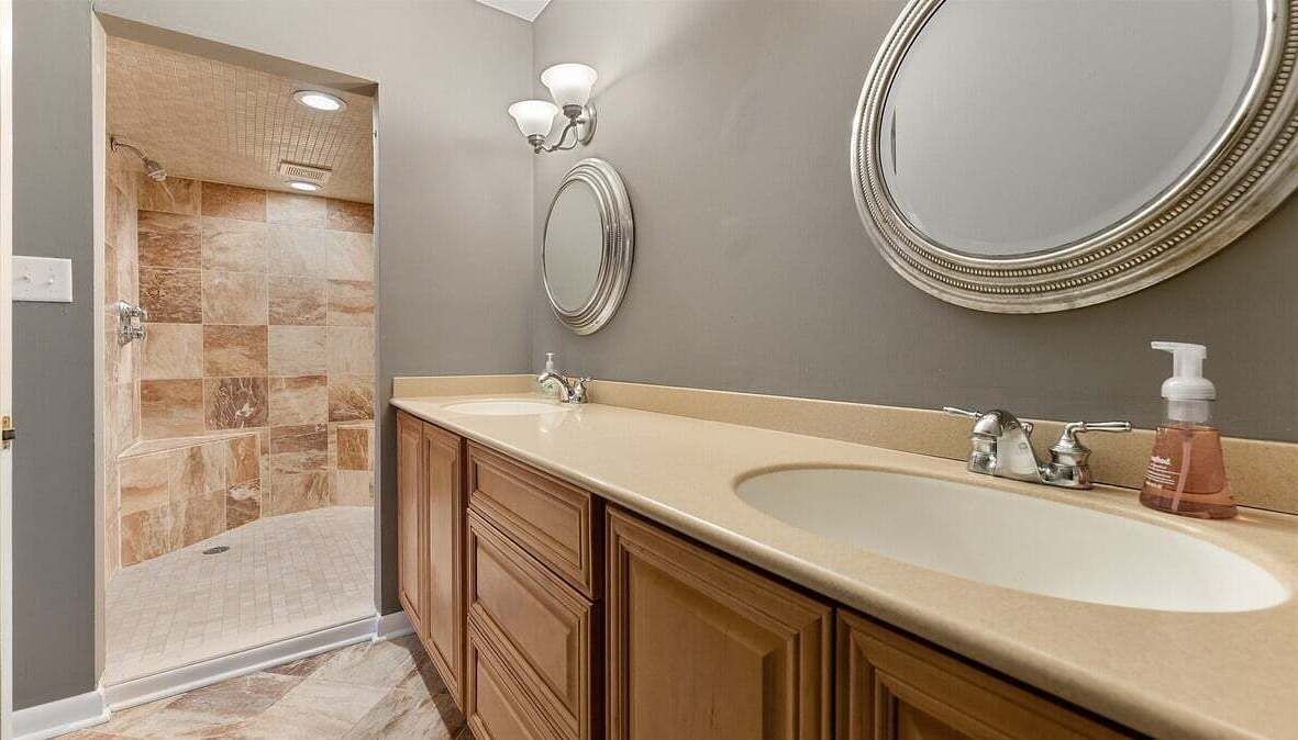 Shower, hair dryer